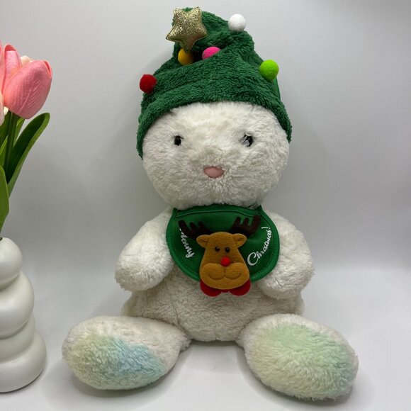 Cute Pet Christmas Costume Set, Bandana & Hat Outfit for Cat&Dog - Picture 3 of 9